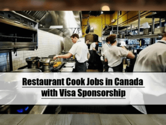Jobs for Restaurant Cooks in Canada