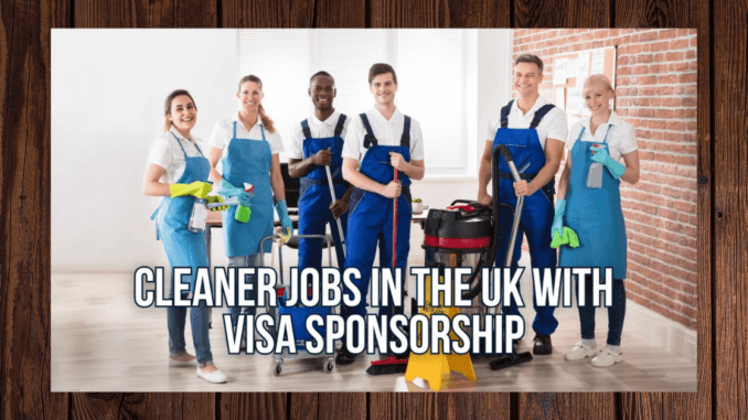2000+Cleaner Jobs in UK 2024